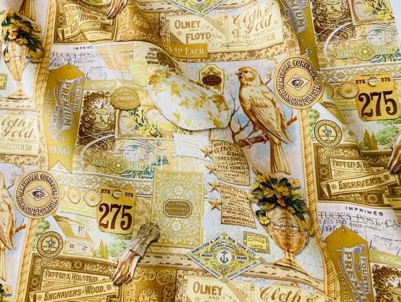 Curated in Color - Yellow Collage