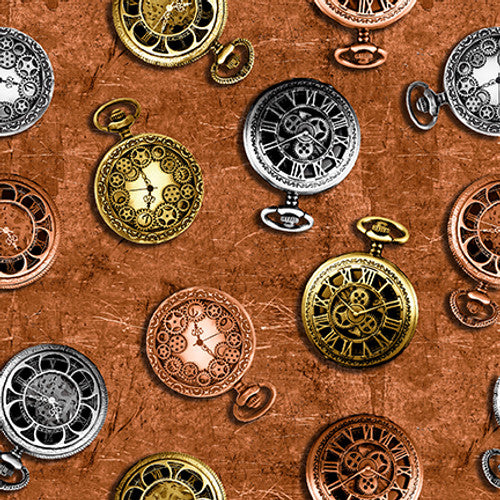 Full Steam Ahead - Pocket Watches - Copper