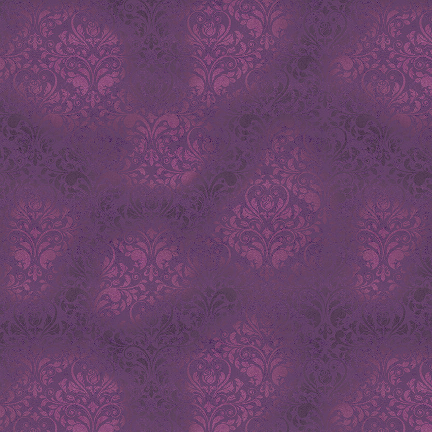 Midnight Hollow - Damask - Wildberry