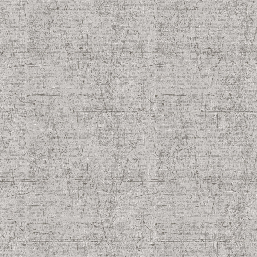 Spooky Vibes - Distressed Type Written Paper, light grey