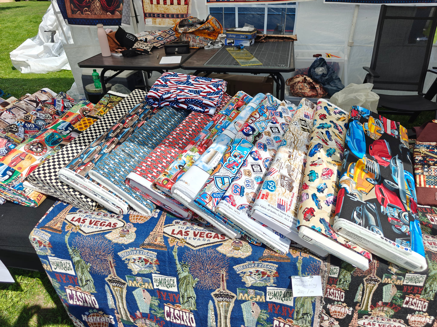 Viking Run Fabric sale