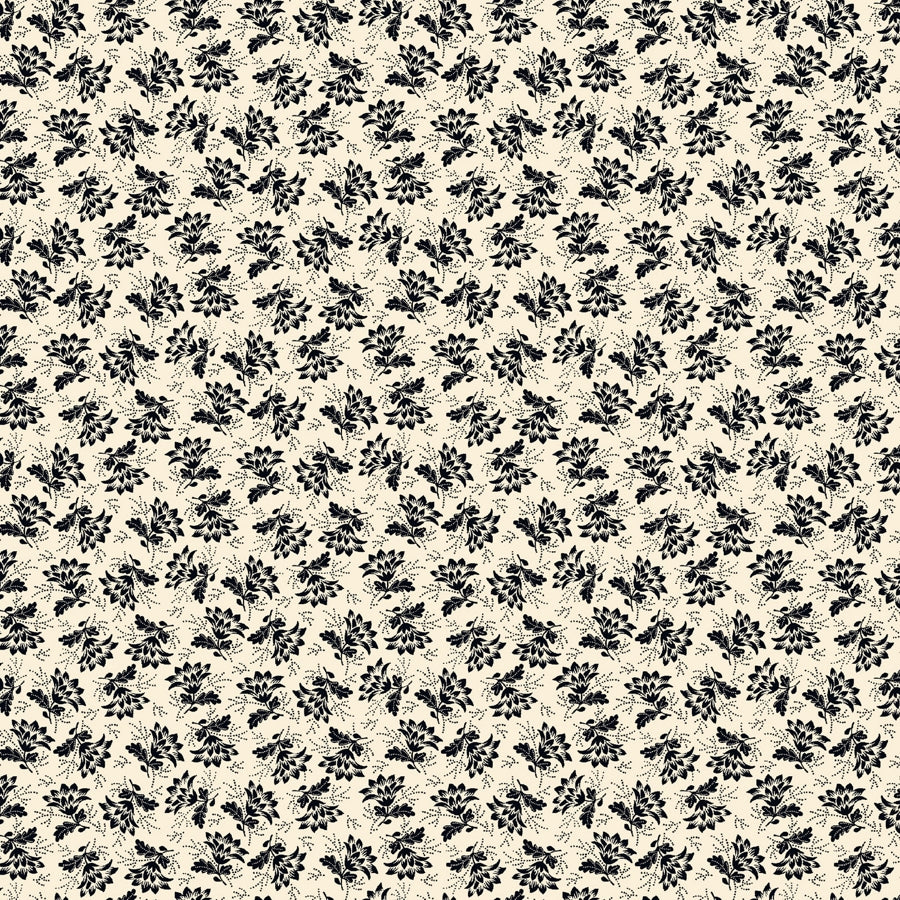 Nightfall - Vintage flowers - Cream