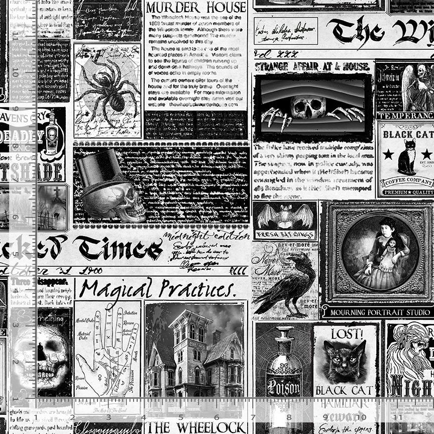 Wicked - Newspaper - White