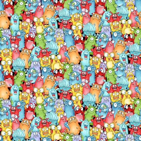 Monster'ocity - Packed Colorful Monsters - Glow-in-the-dark