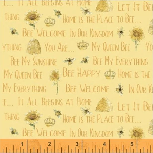 Bee My Sunshine - Sunflowers, Bees and buzz words - Yellow