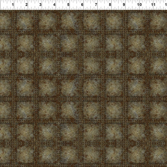 Steampunk Menagerie - Rivets - Gray