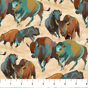 Southwest Vista - Roaming Buffalo
