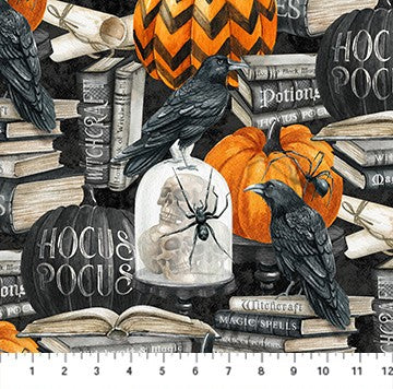 Spellbound - Pumpkin, Crows and Spellbooks - Multi