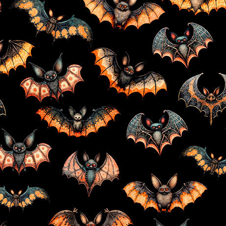 Jeepers Creepers - Bats - Black