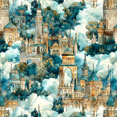 Folklore - Castle in the Clouds - Light brown/Teal