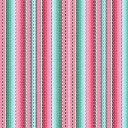 Canvas, medium - Spirit of Serape - Pink/mint green