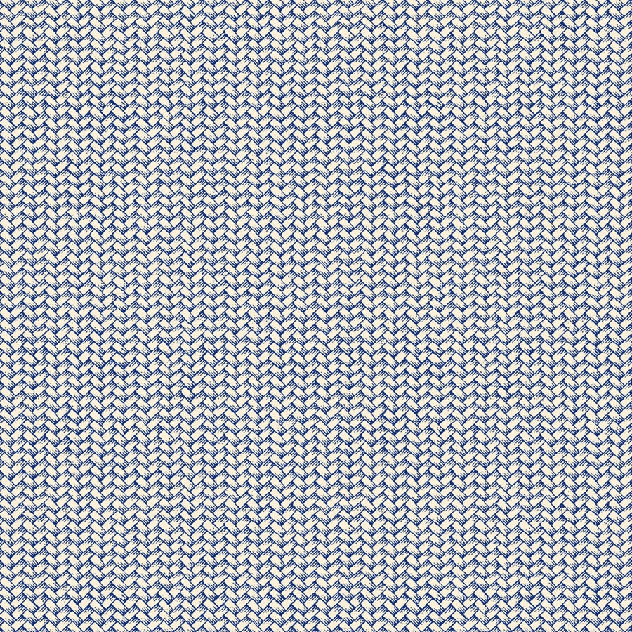 Nightfall - Blue Basket Weave