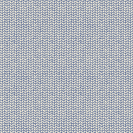 Nightfall - Blue Basket Weave