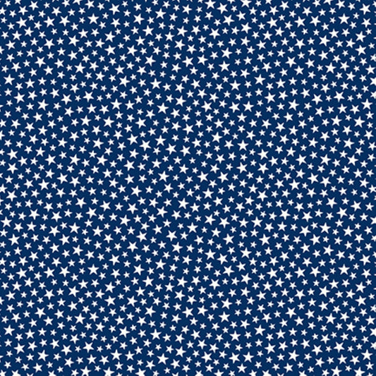 Star Spangled Beauty - Sparkle Stars - Navy
