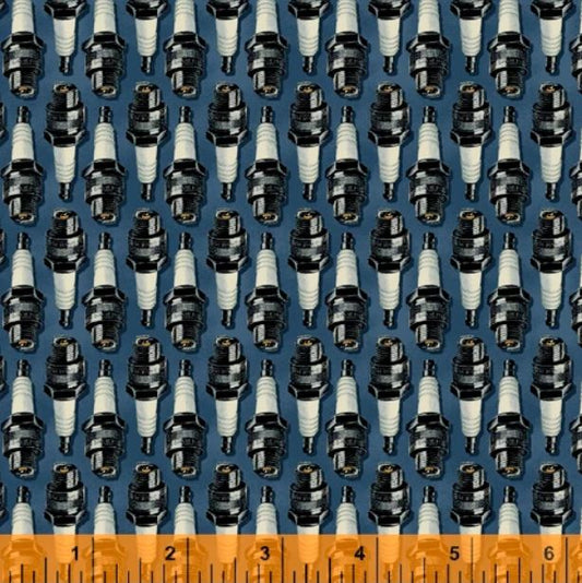 Born to Ride - Spark Plugs - Blue