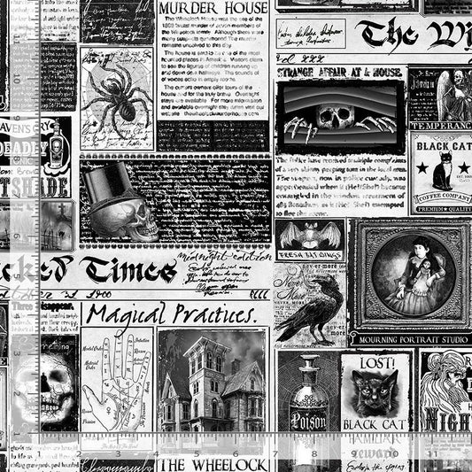 Wicked - Newspaper - White