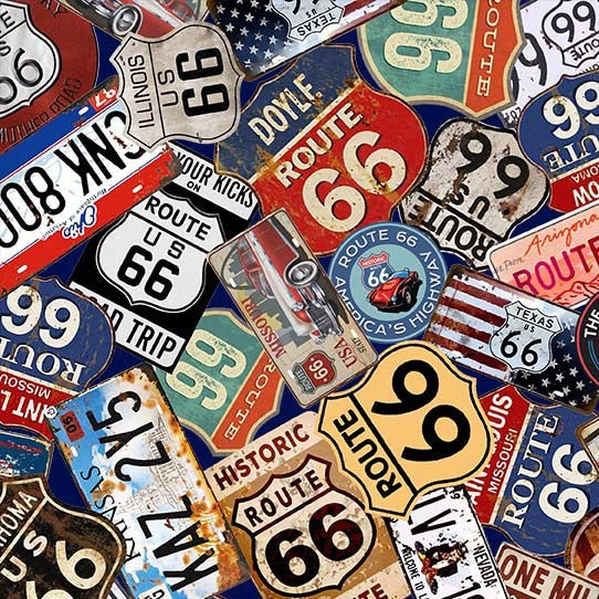 Route 66 - Route 66 Signs - Multi