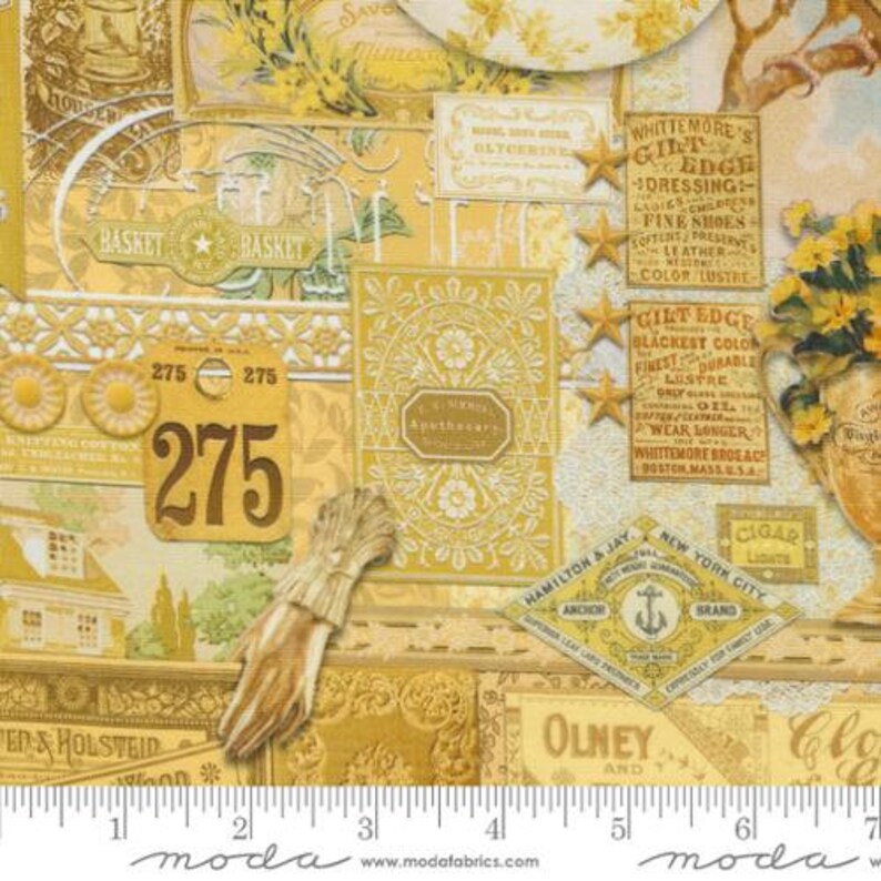 Curated in Color - Yellow Collage