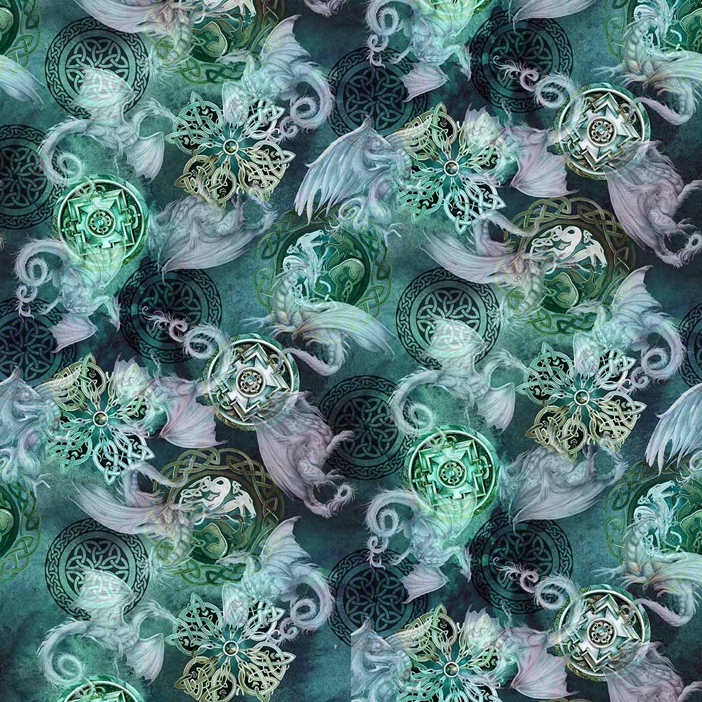 Mystic Dragon - Night Sky Dragon - Jade